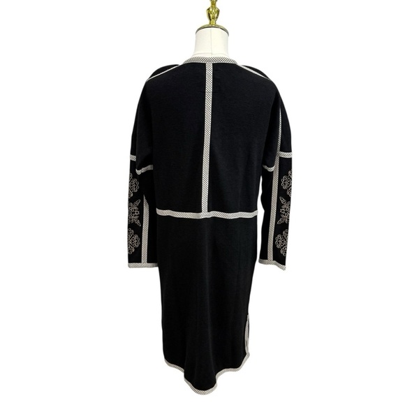 JOHNNY WAS Biya Mila Embroidered Knit Long Sleeve Boxy Sweater Kimono Duster NWT - Picture 12 of 16